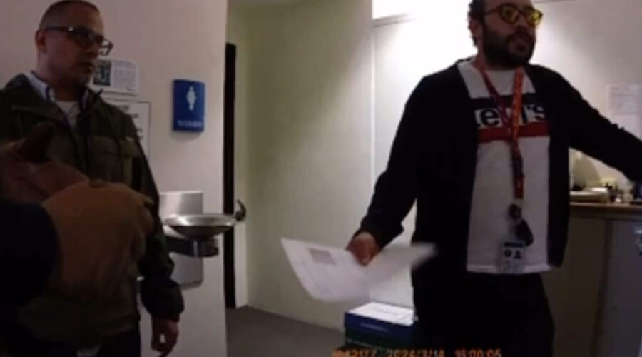 Furkan Dölek’in 2024 yılında ofisine yapılan baskın görüntüleri