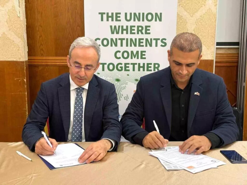 gaziantep islam bilim ve teknoloji universitesi rektoru tunusta turk arap universite rektorleri kongresine katildi PHhSZRZa.jpg