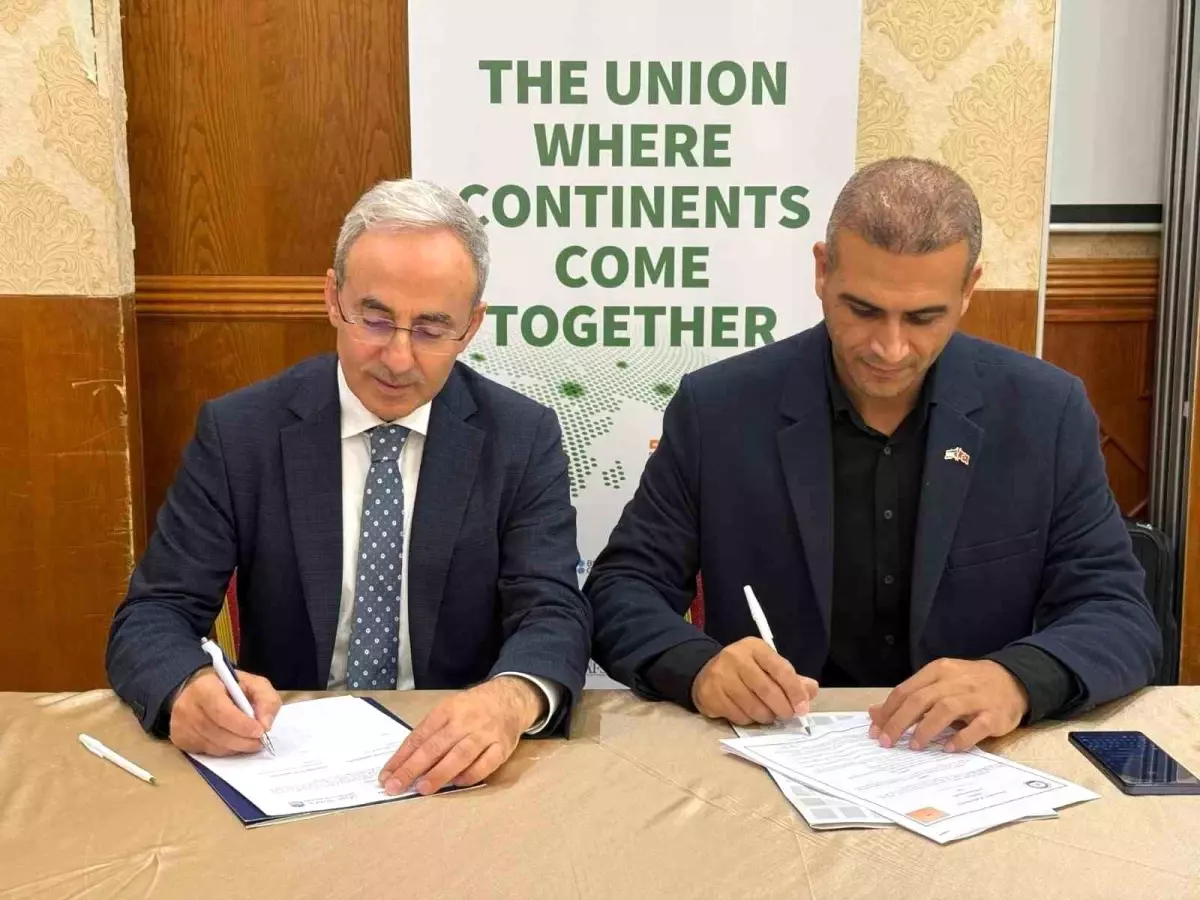 gaziantep islam bilim ve teknoloji universitesi rektoru tunusta turk arap universite rektorleri kongresine katildi PHhSZRZa.jpg