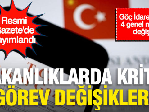 Resmi gazetede yayimlandi bakanliklarda kritik gorev degisiklikleri AQ5RaPVR