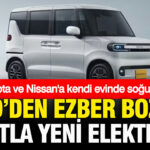 Toyota ve nissana kendi evinde soguk dus bydden ezber bozan fiyatla yeni elektrikli QvfLueJE